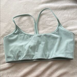 ALL ACCESS Mint Green Sports Bra Seamless Racerback Small